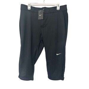 Nike Black Vapor Select 3/4 Baseball Pants Dri-Fit Women’s Size XL Running New